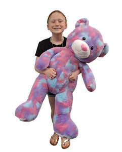 34" Colorful Teddy Bear, Stuffed Animal #27025