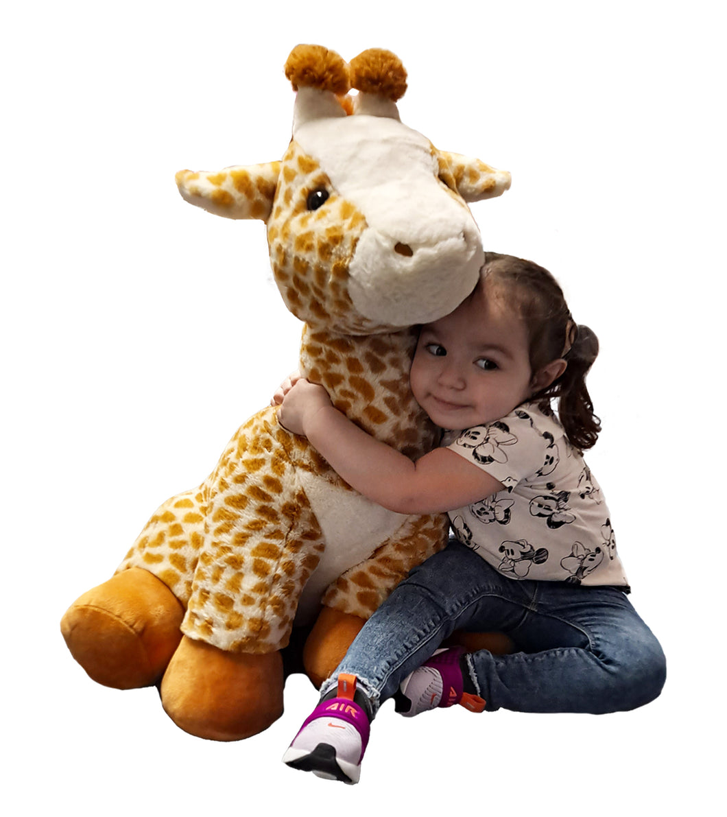 24" Plush Sitting Giraffe #49145 – Goffa Toys1