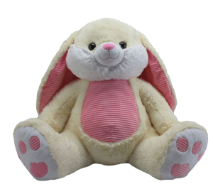 31" Cream Stuffed Bunny Rabbit  #49635