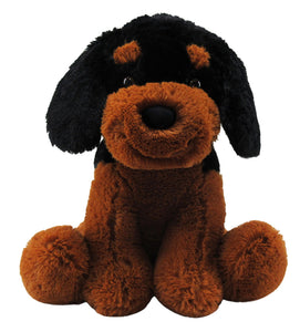 22.5" Plush Sitting Rottweiler Dog #50285