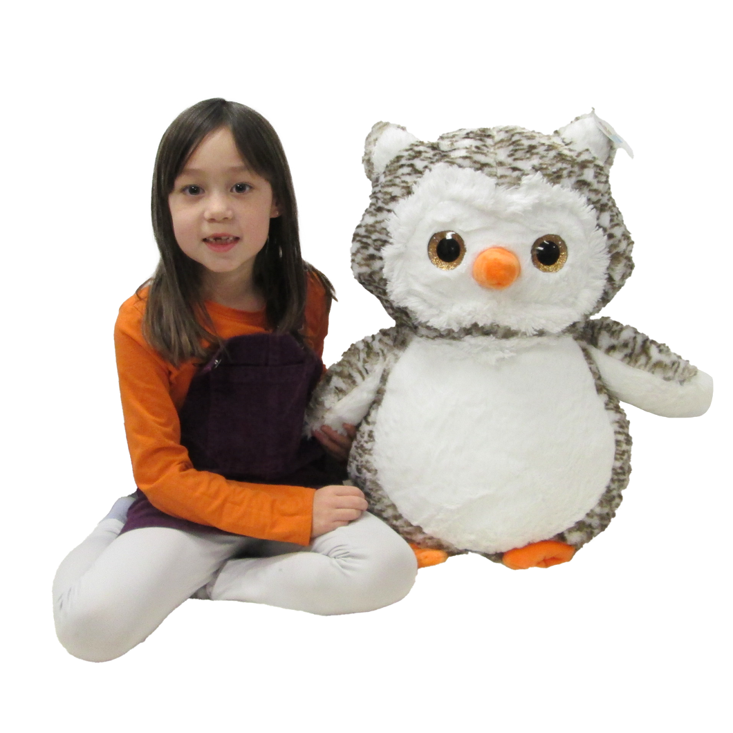 22 Plush Gray Owl 50286 Goffa Toys