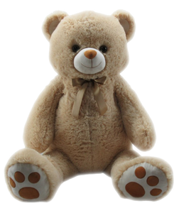 50" Beige Bear,  Giant Stuffed Animal Plush, Soft Gift #50296