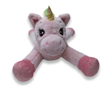 39" Pink Laying Unicorn, Plush Toy, #50704