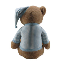 30" Sitting Stuffed Bear with Pajama  #51515A