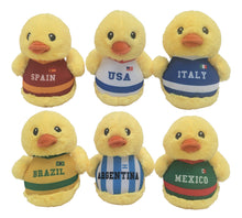 6" Soccer Ducks (6 Asst), Sold in Box (192 pcs)