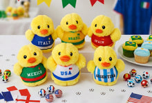 6" Soccer Ducks (6 Asst), Sold in Box (192 pcs)