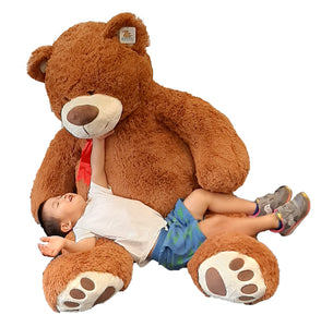 Jumbo Bear (Brown) by Goffa, Plush Toy, 56"