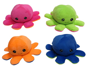 35" Supersoft Neon Octopus