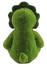 24" Plush Sitting Green Triceratops Dinosaur  #49142