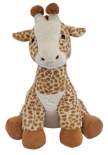 24" Plush Sitting Giraffe  #49145