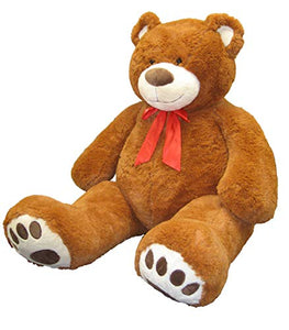 Jumbo Bear (Brown) by Goffa, Plush Toy, 56"