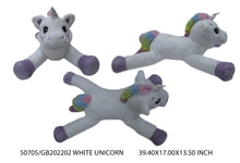 39.5" White Unicorn #50705